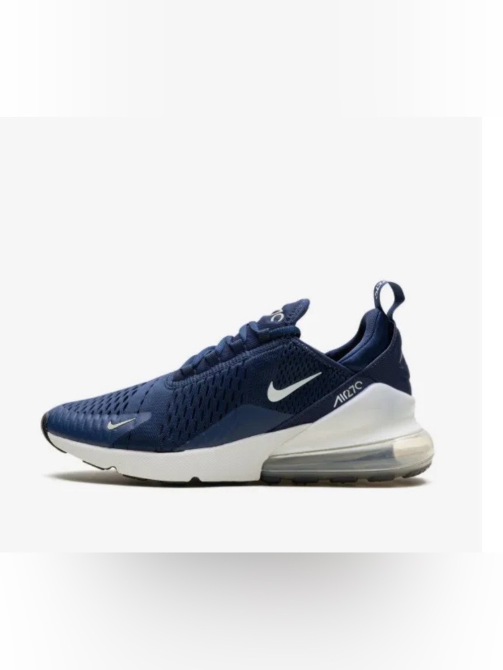 Men’s Nike Air Max 270 "Midnight Navy Black Jade Horizon White" sneakers size 8